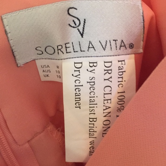 Sorella vita coral bridesmaid dress - Picture 3 of 4